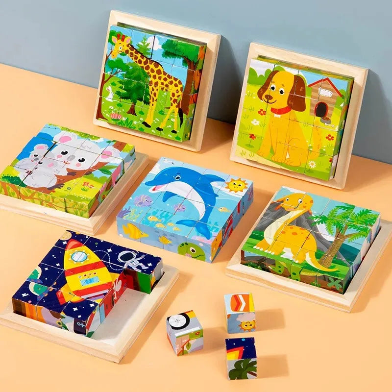 FFYUANFS 3D Wooden Puzzle Toy